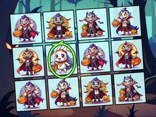 Spot The Unique Halloween game thumbnail image