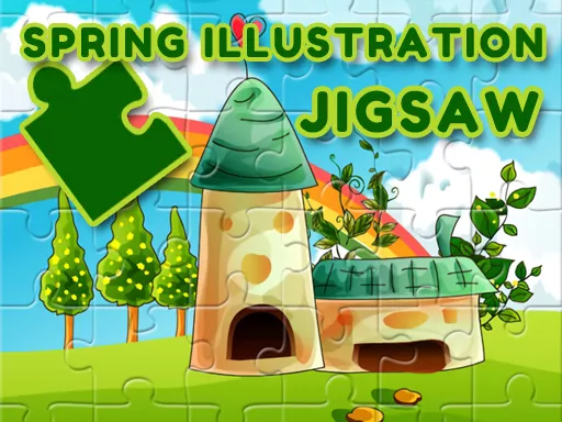 Spring Illustration Puzzle - game thumbnail image