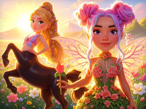 Spring Magic Enchanted Wardrobe - game thumbnail image