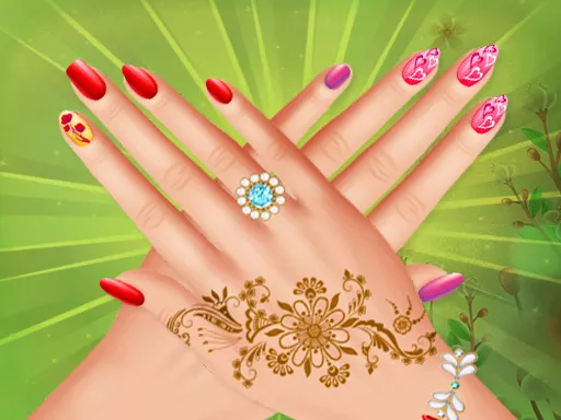 Spring Nail-Art - game thumbnail image
