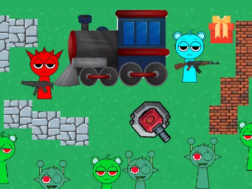 Sprunki Dead Rails game thumbnail image