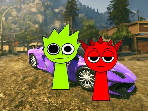 Sprunki Gangster Mafia game thumbnail image