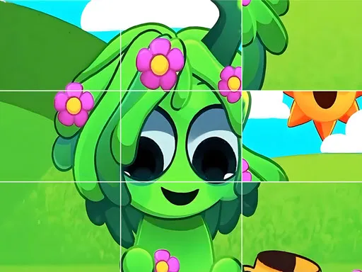 Sprunki Incredibox Slide Puzzle game thumbnail image