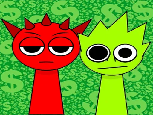 Sprunki Money Stack Incredibox game thumbnail image