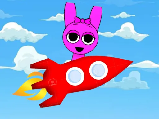 Sprunki Run: Endless Racing game thumbnail image
