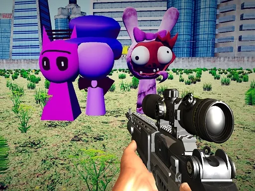 Sprunki Sniper Squid Game game thumbnail image