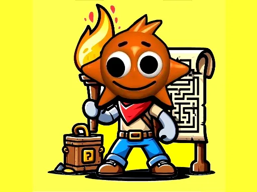 Sprunki Torches Maze - game thumbnail image