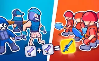 Squad Assembler - Red vs Blue - game thumbnail image