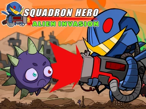 Squadron Hero : Alien Invasion - game thumbnail image