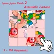 Square jigsaw Puzzle 2 - Assemble Cartoon game thumbnail image