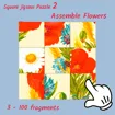 Square jigsaw Puzzle 2 - Assemble Flowers game thumbnail image