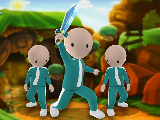 Squid Crowd Pusher - game thumbnail image