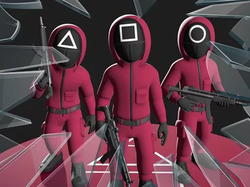 Squid Game 3D Glass Bridge - game thumbnail image