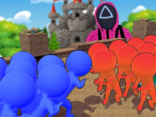 Squid Game Crowd Pusher - game thumbnail image