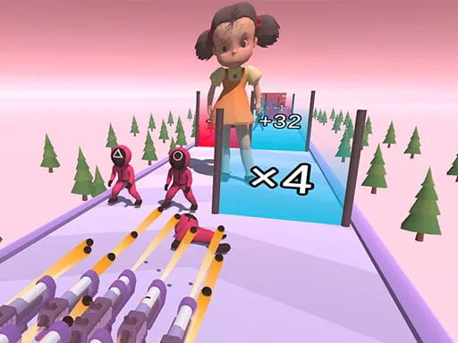 Squid Game Gun Fest - game thumbnail image