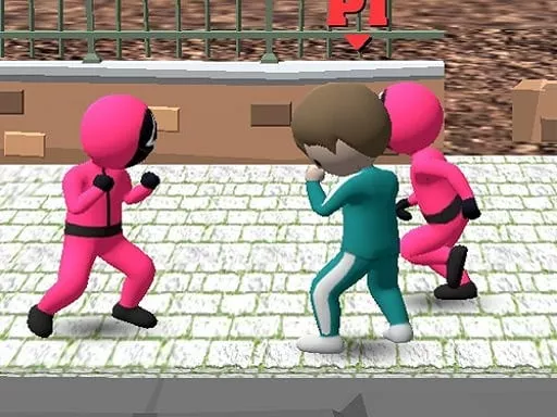 Squid Game Multiplayer Fighting - game thumbnail image