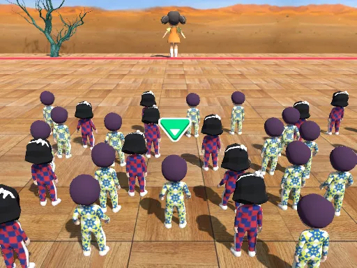 Squid Game Real Vs Barca - game thumbnail image