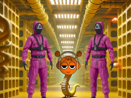 Squid Game Sprunki Escaped Backrooms - game thumbnail image