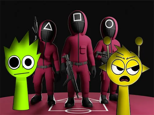 Squid Game Sprunki FNF Battle game thumbnail image