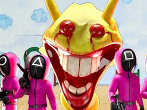Squid Game X Sprunki Tetris game thumbnail image