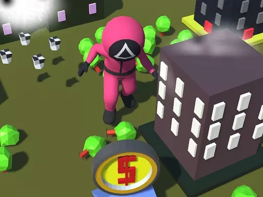 Squid Gamer City Destroyer - game thumbnail image