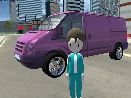 Squid Gamer City Driving Gang - game thumbnail image