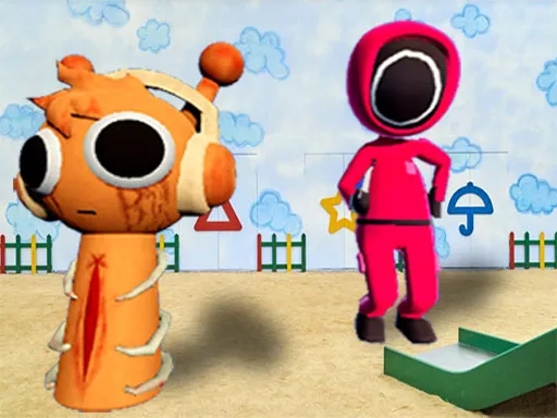 Squid Sprunki Dance Game game thumbnail image