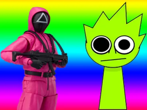 Squid Sprunki Shooter Game 2 game thumbnail image