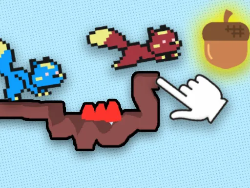 Squirrels   Draw your level! game thumbnail image