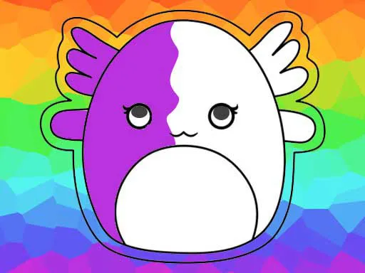 Squishmallow Coloring Book game thumbnail image