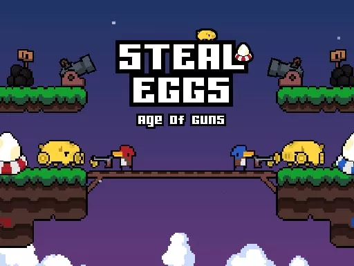 Steal Eggs: Age of Guns - game thumbnail image