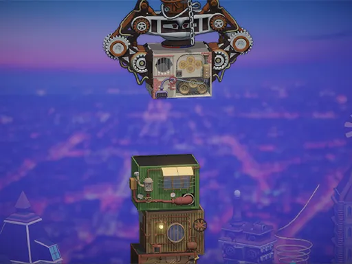 Steampunk Tower Builder - game thumbnail image