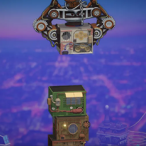 Steampunk Tower Builder game thumbnail image