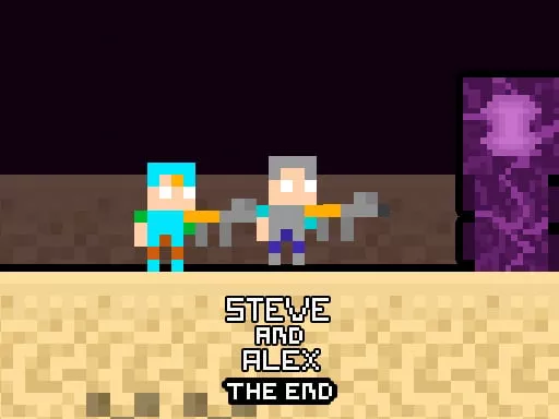 Steve and Alex TheEnd - game thumbnail image