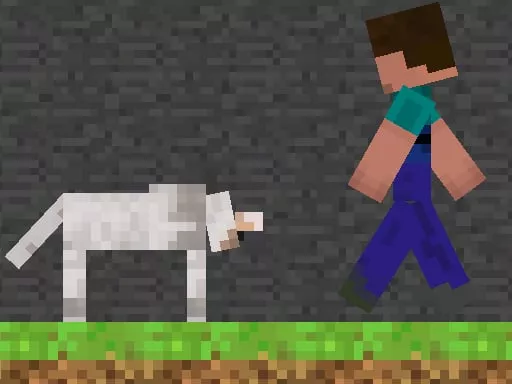 Steve and Wolf - game thumbnail image