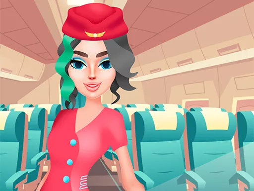 Stewardess Beauty Salon - game thumbnail image