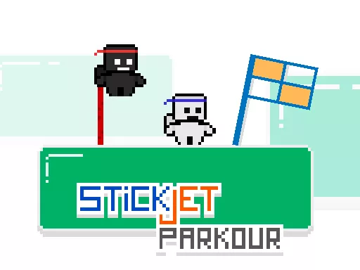 StickJet Parkour - game thumbnail image