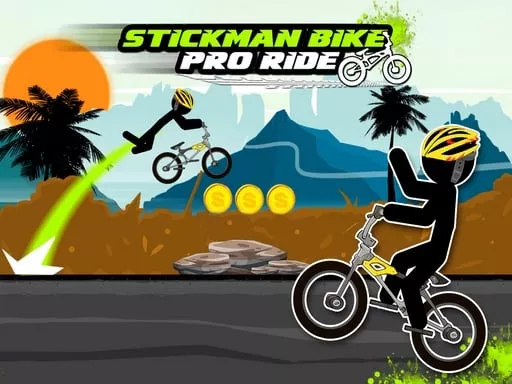 Stickman Bike : Pro Ride - game thumbnail image