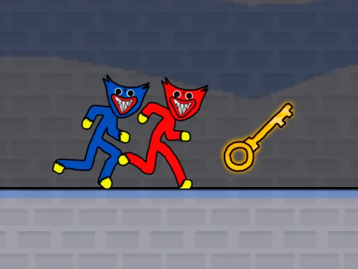 Stickman Huggy Party Duo game thumbnail image