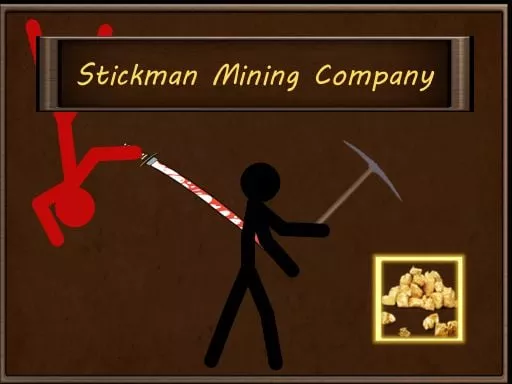 Stickman Idle Clicker Miner: Imposter among us - game thumbnail image