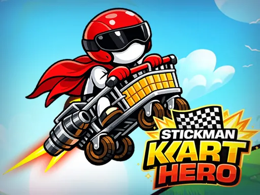 Stickman Kart Hero - game thumbnail image