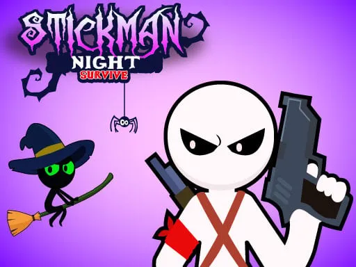 Stickman Night Survive game thumbnail image
