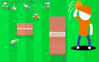 Stickman Ping Pong 2 - game thumbnail image