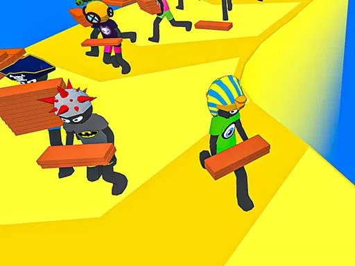  Stickman Planks Fall - game thumbnail image