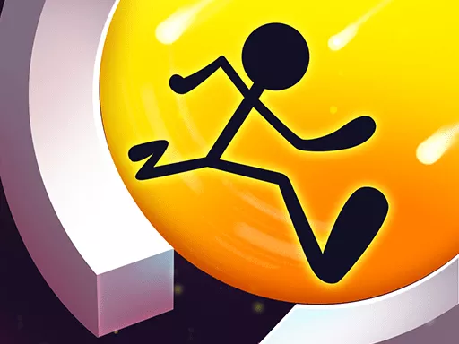 Stickman run around - game thumbnail image
