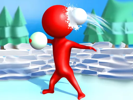 StickMan Snow Fight - game thumbnail image