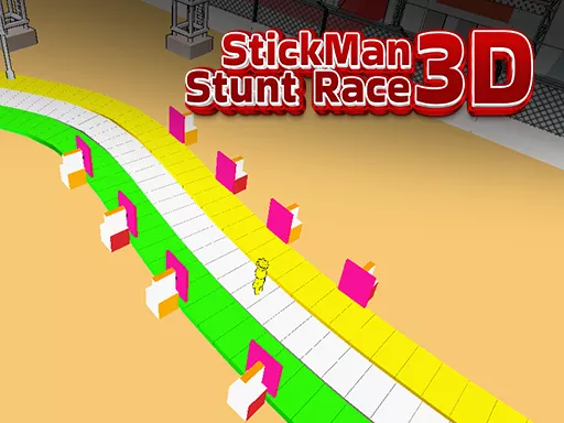 StickMan Stunt Race 3D - game thumbnail image