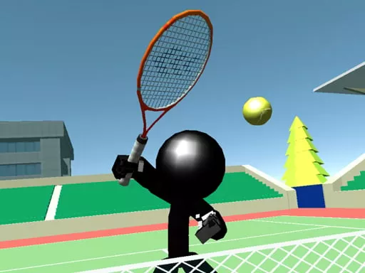 Stickman Tennis 3D - game thumbnail image