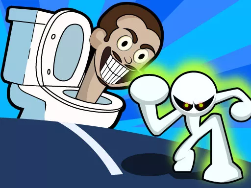 Stickman vs Skibidi Toilet - game thumbnail image