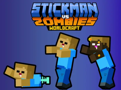 Stickman vs Zombies WorldCraft - game thumbnail image